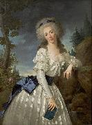 unknow artist retrato de dama com livro France oil painting reproduction